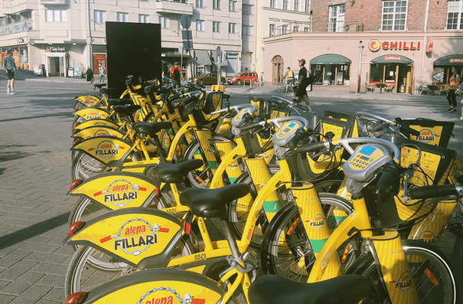 ちょっと迷った､ヘルシンキの公共自転車「シティバイク」の使い方